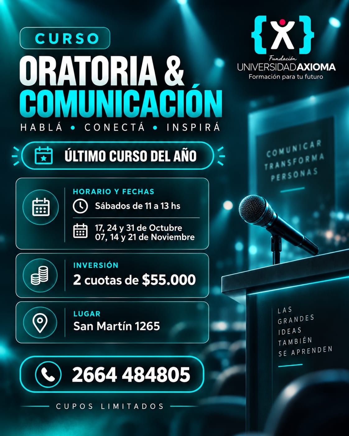 Curso de Oratoria y Comunicación